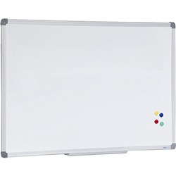 Visionchart Communicate Whiteboard 900x600mm Aluminium Frame