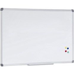 OPW Whiteboard 900x600mm Aluminium Frame