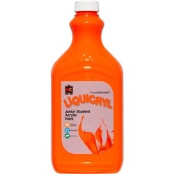 EC Liquicryl Paint 2 Litres Fluorescent Orange