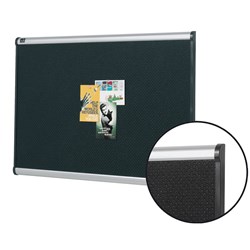 Quartet Prestige Foam Bulletin Board 900 x 600mm Aluminium Frame Black/Silver