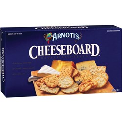 Arnott's Cheese Board Biscuits 250gm