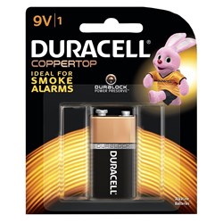 Duracell Coppertop Battery 9V