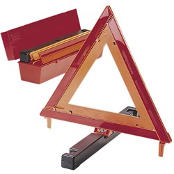 Brady Vehicle Emergency Break Down Warning Triangle Kit 42cm Orange And Red